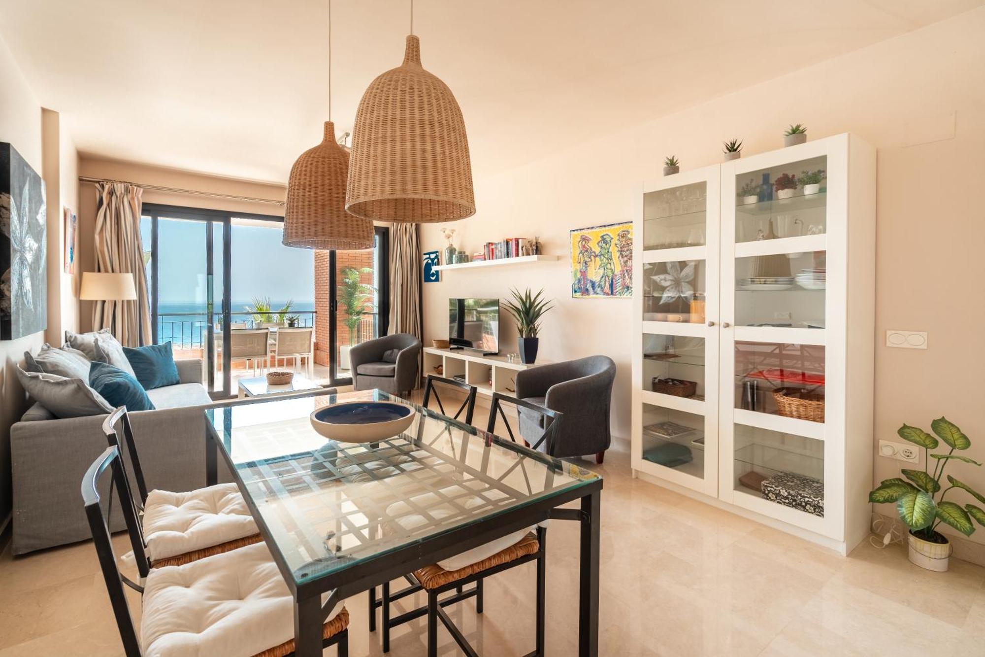 Apartamento Con Impresionantes Vistas Al Mar トロクス・コスタ エクステリア 写真