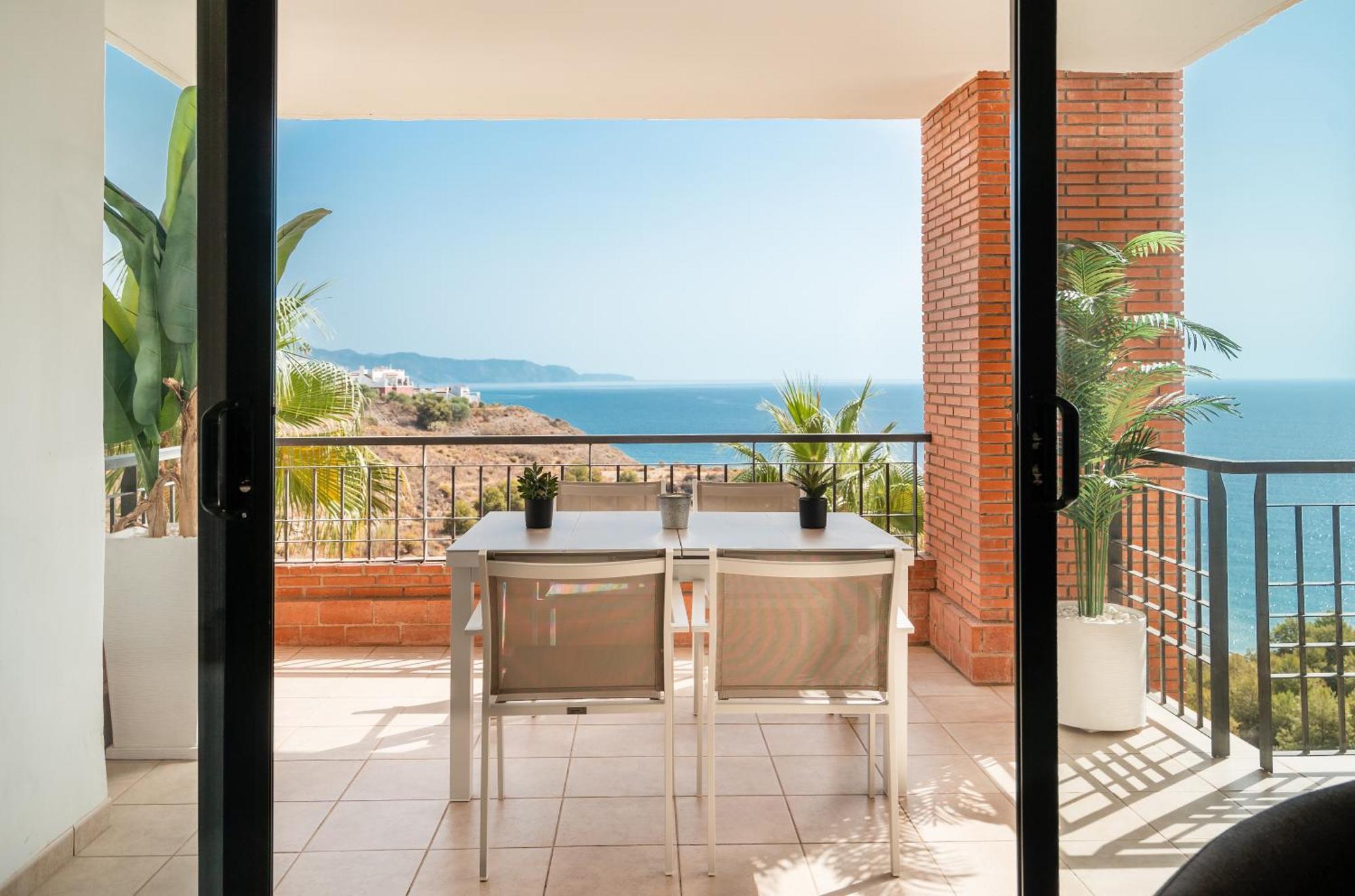 Apartamento Con Impresionantes Vistas Al Mar トロクス・コスタ エクステリア 写真